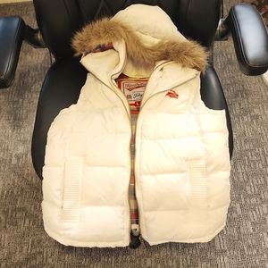 SuperDry Vintage Hooded Puffer Gilet